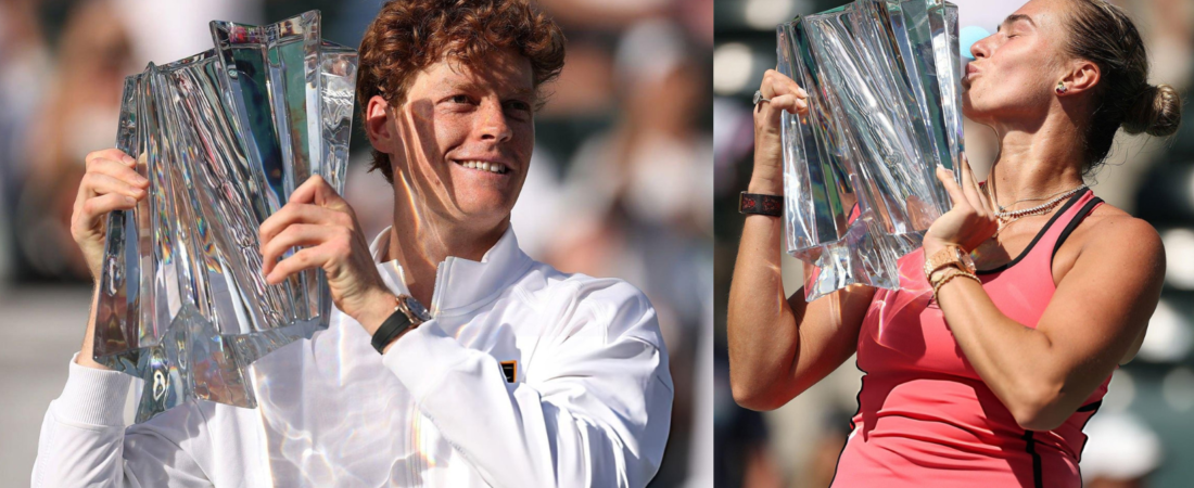 Sinner y Sabalenka reinan en el desierto de Indian Wells