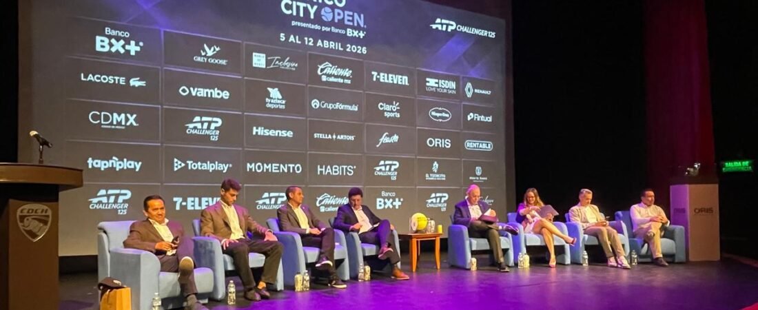Mexico City Open 2026: tenis de élite, innovación y compromiso social.