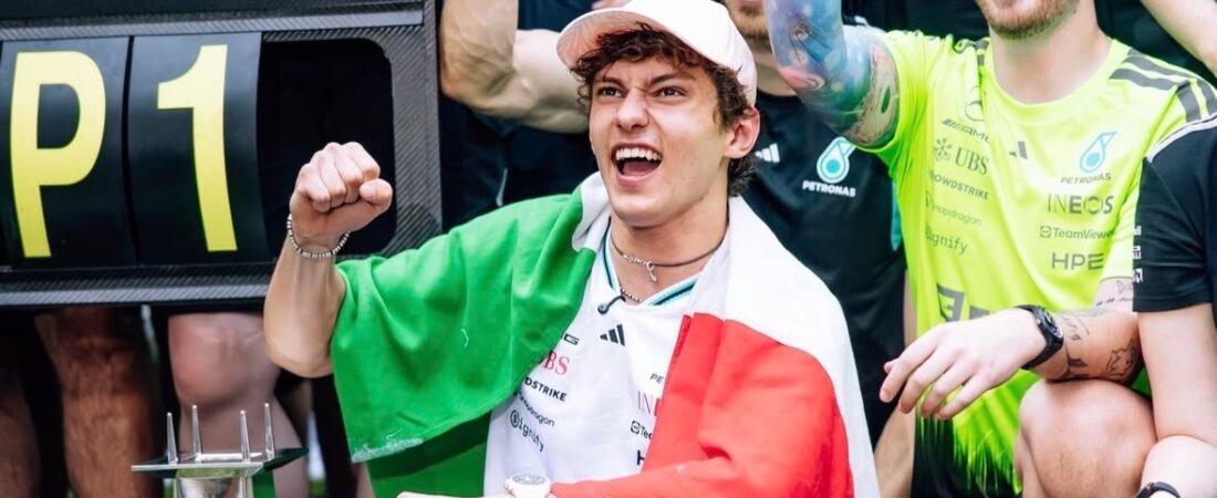 Tercera victoria, mismo líder: Antonelli sigue al frente del campeonato